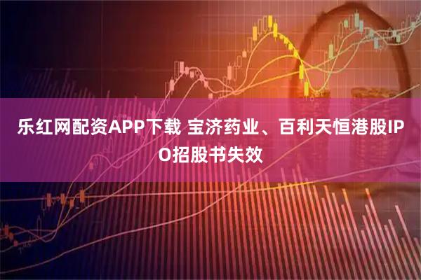乐红网配资APP下载 宝济药业、百利天恒港股IPO招股书失效
